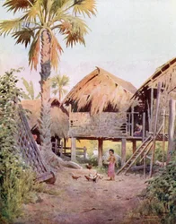 Entrance to the Village of Kyet-thoung-doung